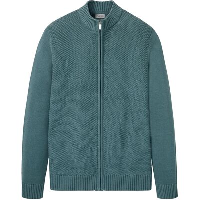 bonprix Pletený sveter z čistej bavlny 44/46 (S) male bonprix Pletený sveter z čistej bavlny 44/46 (S) male