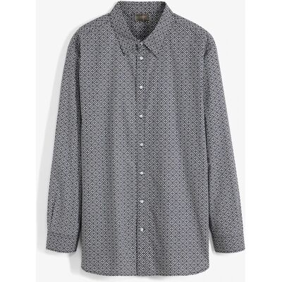 bonprix Biznis košeľa z čistej bavlny, dlhý rukáv 47/48 (3XL) male bonprix Biznis košeľa z čistej bavlny, dlhý rukáv 47/48 (3XL) male