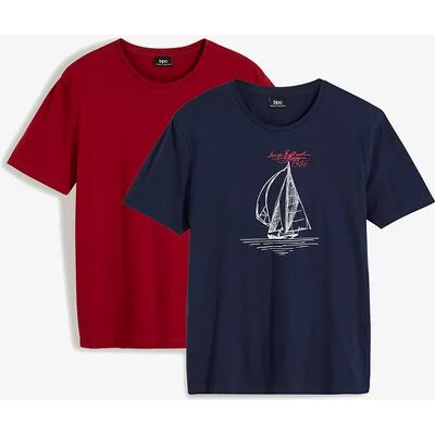 bonprix Tričko (2 ks) z čistej bio bavlny 64/66 (3XL) male bonprix Tričko (2 ks) z čistej bio bavlny 64/66 (3XL) male