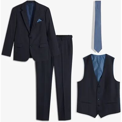 bonprix Oblek (4-dielna sada): sako, nohavice, vesta, kravata, Slim Fit 52 male bonprix Oblek (4-dielna sada): sako, nohavice, vesta, kravata, Slim Fit 52 male