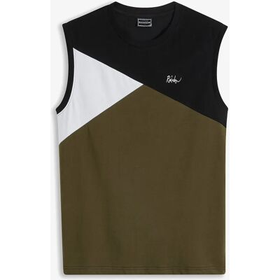 bonprix Tričko bez rukávov z bio bavlny 64/66 (3XL) male bonprix Tričko bez rukávov z bio bavlny 64/66 (3XL) male