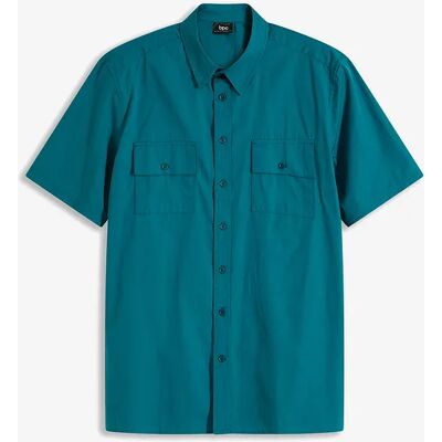 bonprix Košeľa s krátkym rukávom, z čistej bavlny 49/50 (4XL) male bonprix Košeľa s krátkym rukávom, z čistej bavlny 49/50 (4XL) male