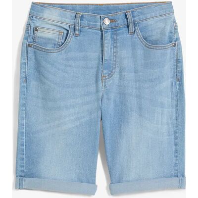 bonprix Chlapčenské džínsové bermudy, strečové, prestaviteľný pás, Slim Fit 164 male bonprix Chlapčenské džínsové bermudy, strečové, prestaviteľný pás, Slim Fit 164 male