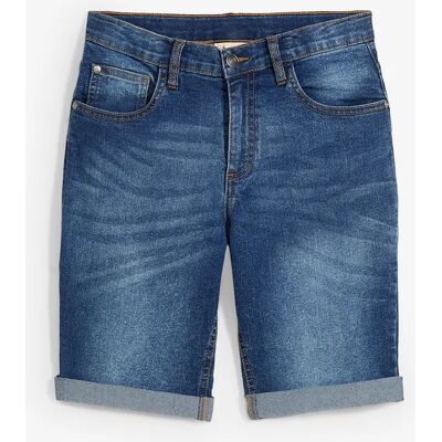 bonprix Chlapčenské džínsové bermudy, strečové, prestaviteľný pás, Slim Fit 134 male bonprix Chlapčenské džínsové bermudy, strečové, prestaviteľný pás, Slim Fit 134 male