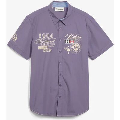 bonprix Košeľa, krátky rukáv, Slim Fit 49/50 (4XL) male bonprix Košeľa, krátky rukáv, Slim Fit 49/50 (4XL) male
