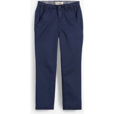 bonprix Chino nohavice, rovné, slim fit, prestaviteľný pás 122 male bonprix Chino nohavice, rovné, slim fit, prestaviteľný pás 122 male