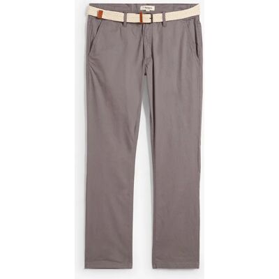 bonprix Chino strečové nohavice s komfortným strihom a opaskom, Regular Fit 52 male bonprix Chino strečové nohavice s komfortným strihom a opaskom, Regular Fit 52 male