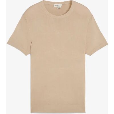 bonprix Elegantné tričko z pleteného viskózového materiálu 52/54 (L) male bonprix Elegantné tričko z pleteného viskózového materiálu 52/54 (L) male