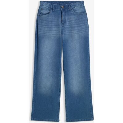 bonprix Loose-Fit džínsy, s prestaviteľným pásom, rovné 134 male bonprix Loose-Fit džínsy, s prestaviteľným pásom, rovné 134 male