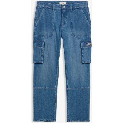 bonprix Džínsy s kapsáčami, strečové, rovné, Relaxed Fit 36 male bonprix Džínsy s kapsáčami, strečové, rovné, Relaxed Fit 36 male