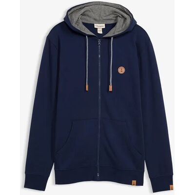 bonprix Mikinová bunda s kapucňou z čistej bio bavlny 60/62 (XXL) male bonprix Mikinová bunda s kapucňou z čistej bio bavlny 60/62 (XXL) male