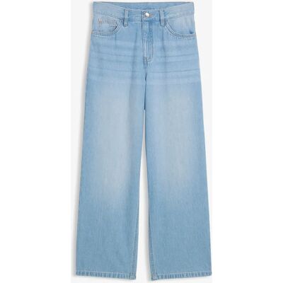 bonprix Džínsy baggy, s prestaviteľným pásom, rovné 146 male bonprix Džínsy baggy, s prestaviteľným pásom, rovné 146 male