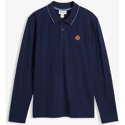 bonprix Polo tričko s dlhým rukávom, z čistej bio bavlny 52/54 (L) male bonprix Polo tričko s dlhým rukávom, z čistej bio bavlny 52/54 (L) male
