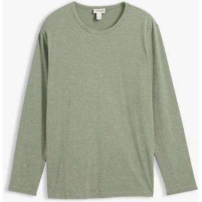 bonprix Tričko s dlhým rukávom z čistej bavlny 56/58 (XL) male bonprix Tričko s dlhým rukávom z čistej bavlny 56/58 (XL) male