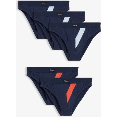 bonprix Slipy (5 ks), s bavlnou 8 (XXL) male bonprix Slipy (5 ks), s bavlnou 8 (XXL) male