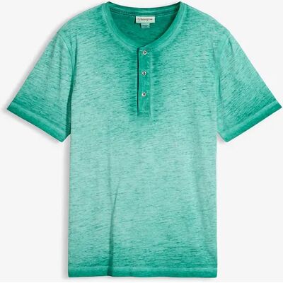 bonprix Tričko s gombičkami, z bio bavlny, vypraný vzhľad 64/66 (3XL) male bonprix Tričko s gombičkami, z bio bavlny, vypraný vzhľad 64/66 (3XL) male
