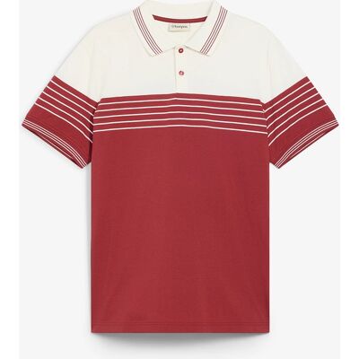 bonprix Džersejové polo tričko z čistej bavlny 64/66 (3XL) male bonprix Džersejové polo tričko z čistej bavlny 64/66 (3XL) male
