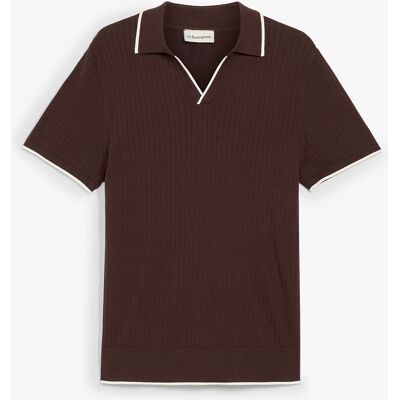 bonprix Polo tričko, pletené, Regular Fit 44/46 (S) male bonprix Polo tričko, pletené, Regular Fit 44/46 (S) male