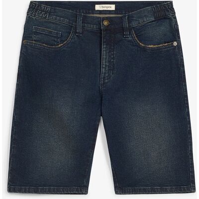 bonprix Džínsové bermudy, dlhé, s komfortným pásom, Relaxed Fit 34 male bonprix Džínsové bermudy, dlhé, s komfortným pásom, Relaxed Fit 34 male