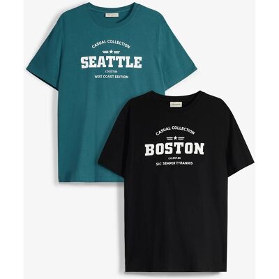 bonprix Tričko (2-dielne balenie) z čistej bavlny 64/66 (3XL) male bonprix Tričko (2-dielne balenie) z čistej bavlny 64/66 (3XL) male