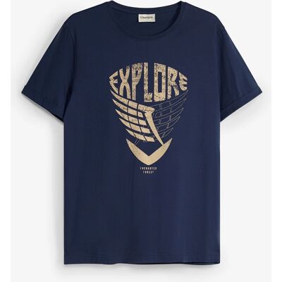 bonprix Tričko z bio bavlny 60/62 (XXL) male bonprix Tričko z bio bavlny 60/62 (XXL) male