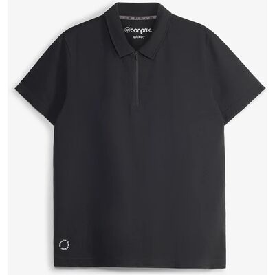 bonprix Pánske športové polo tričko so zapínaním na zips, rýchlo schnúce 60/62 (XXL) male bonprix Pánske športové polo tričko so zapínaním na zips, rýchlo schnúce 60/62 (XXL) male