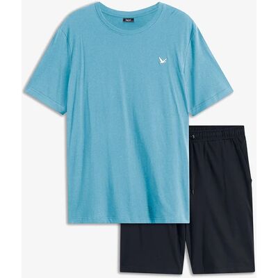 bonprix Tričko a krátke nohavice (2-dielna sada) z čistej bio bavlny 68/70 (4XL) male bonprix Tričko a krátke nohavice (2-dielna sada) z čistej bio bavlny 68/70 (4XL) male