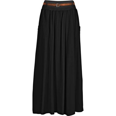 bonprix Maxi sukňa z padavej viskózy (2-dielna sada) 54 female bonprix Maxi sukňa z padavej viskózy (2-dielna sada) 54 female