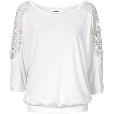bonprix Oversized tričko z viskózovéhom mixu 44/46 female bonprix Oversized tričko z viskózovéhom mixu 44/46 female