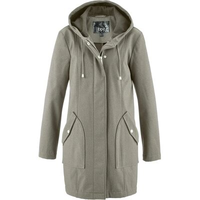 bonprix Softshellová parka bunda s kapucňou 46 female bonprix Softshellová parka bunda s kapucňou 46 female