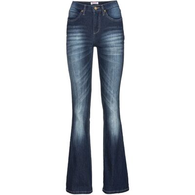 bonprix Komfort-streč džínsy Bootcut s vysokým pásom 38 female bonprix Komfort-streč džínsy Bootcut s vysokým pásom 38 female