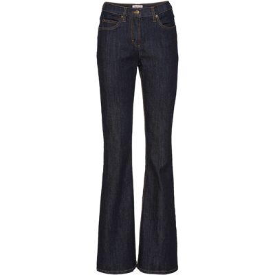 bonprix Strečové džínsy BOOTCUT, Mid Waist 52 female bonprix Strečové džínsy BOOTCUT, Mid Waist 52 female