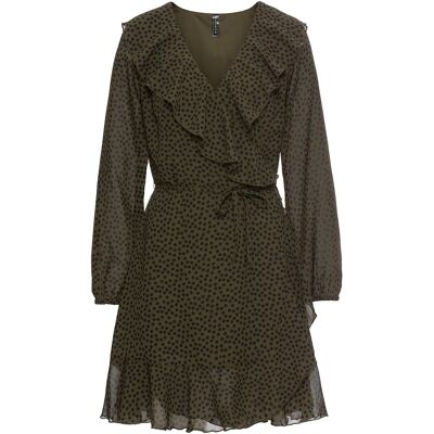bonprix Mini šaty v zavinovacom vzhľade 46 female bonprix Mini šaty v zavinovacom vzhľade 46 female
