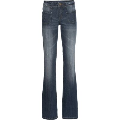 bonprix Zvonové džínsy, Low Waist, strečové 38 female bonprix Zvonové džínsy, Low Waist, strečové 38 female
