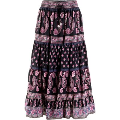 bonprix Maxi sukňa z čistej bavlny 38 female bonprix Maxi sukňa z čistej bavlny 38 female
