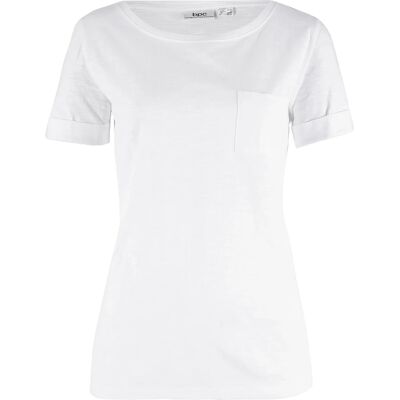 bonprix Bavlnené tričko z čistej bavlny 48/50 female bonprix Bavlnené tričko z čistej bavlny 48/50 female