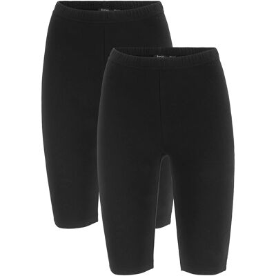bonprix Dlhé elastické šortky, 2-dielne balenie 32/34 female bonprix Dlhé elastické šortky, 2-dielne balenie 32/34 female