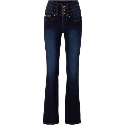 bonprix Shaping džínsy, bootcut, vysoký pás 54 female bonprix Shaping džínsy, bootcut, vysoký pás 54 female