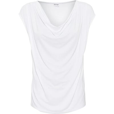 bonprix Tričko s vodopádovým výstrihom z viskózového mixu 40/42 female bonprix Tričko s vodopádovým výstrihom z viskózového mixu 40/42 female