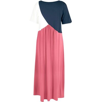 bonprix Úpletové šaty, maxi, široké, z bavlnenej viskózovej zmesi 48/50 female bonprix Úpletové šaty, maxi, široké, z bavlnenej viskózovej zmesi 48/50 female