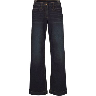 bonprix Džínsy s pohodlným pásom, široké, Mid Waist 48 female bonprix Džínsy s pohodlným pásom, široké, Mid Waist 48 female
