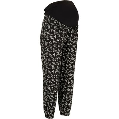 bonprix Materské nohavice, Loose Fit, s roztomilou potlačou z viskózového mixu 44/46 female bonprix Materské nohavice, Loose Fit, s roztomilou potlačou z viskózového mixu 44/46 female