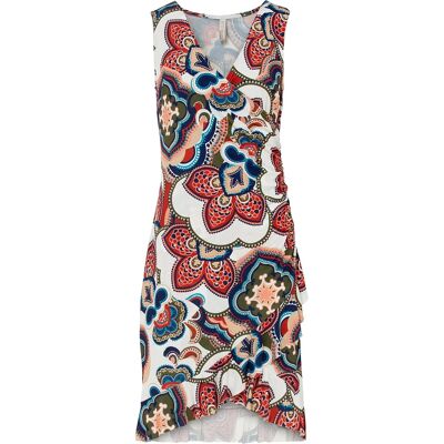 bonprix Mini šaty s volánmi 44/46 female bonprix Mini šaty s volánmi 44/46 female