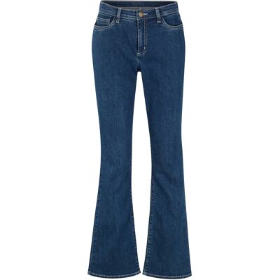 bonprix Džínsy z bio bavlny, Bootcut, Mid Waist 52 female bonprix Džínsy z bio bavlny, Bootcut, Mid Waist 52 female