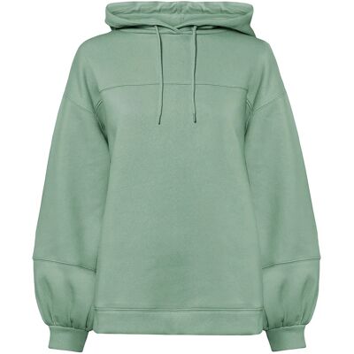 bonprix Mikina s kapucňou oversize, z mäkkého bavlneného mixu 36/38 female bonprix Mikina s kapucňou oversize, z mäkkého bavlneného mixu 36/38 female
