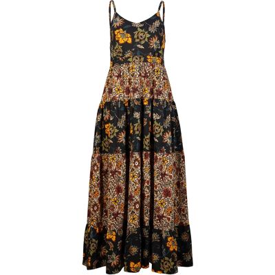bonprix Maxi šaty s volánmi 40/42 female bonprix Maxi šaty s volánmi 40/42 female