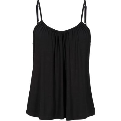 bonprix Top na tenké ramienka z padavej viskózy 44/46 female bonprix Top na tenké ramienka z padavej viskózy 44/46 female