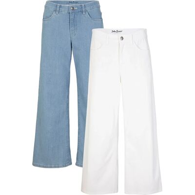 bonprix Nohavice Culotte, Mid Waist (2 ks) 36 female bonprix Nohavice Culotte, Mid Waist (2 ks) 36 female