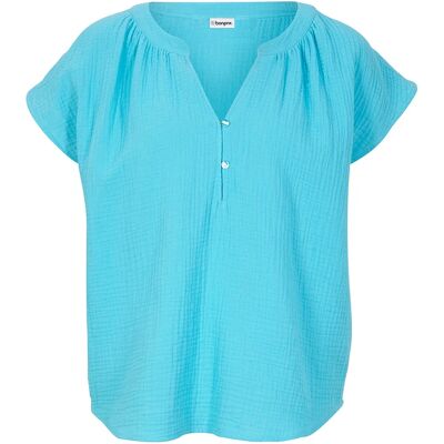 bonprix Blúzkový top, mušelínový z čistej bavlny 46 female bonprix Blúzkový top, mušelínový z čistej bavlny 46 female