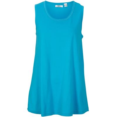 bonprix Dlhý udržateľný top s okrúhlym výstrihom 40/42 female bonprix Dlhý udržateľný top s okrúhlym výstrihom 40/42 female
